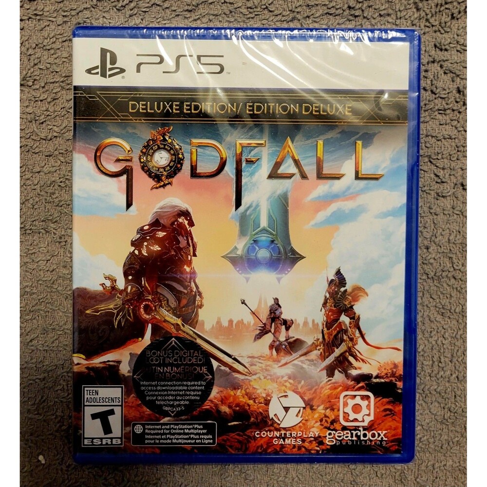 Sony PlayStation 5 PS5: Godfall Deluxe Edition●Brand New Factory Sealed●